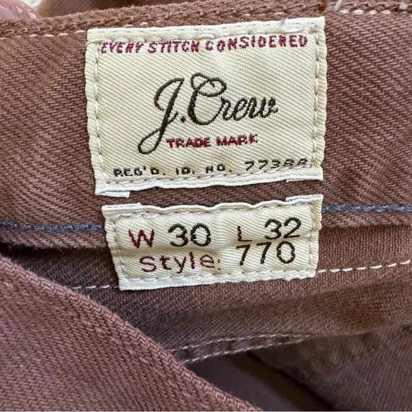 Vintage J.Crew Womens  style 770 jeans size 32 (Cut off) - Picture 6 of 13
